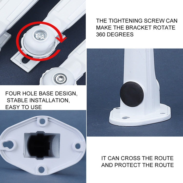 For Hikvision Security Camera 3pcs Aluminum Mounting Bracket, For Hikvision For Hikvision Security Camera 3pcs Aluminum Mounting Bracket, For Hikvision